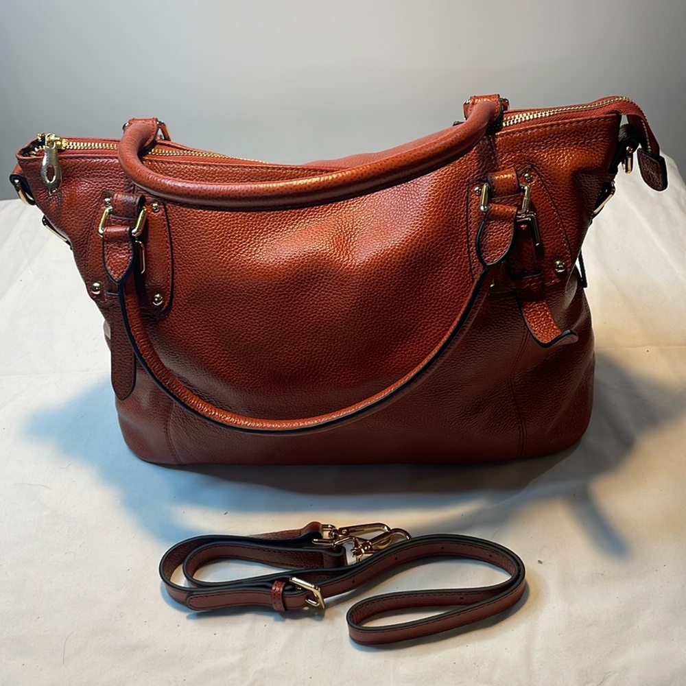 Kattee Large Red Crossbody Purse